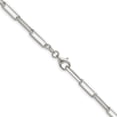 thumbnail image 3 of Sterling Silver 4.4mm D/C Paperclip Chain, 3 of 4
