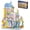 Pastel Macaron, variant on Shopping Mall Street View Building Blocks, Modular City Architecture Model, Creative Collectible Brick Set for Adults, Home Decor Display Birthday Gift (713 PCS)