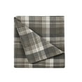 thumbnail image 5 of Woolrich Flannel Cotton Sheet Set, Cal King, Brown Plaid, 5 of 9