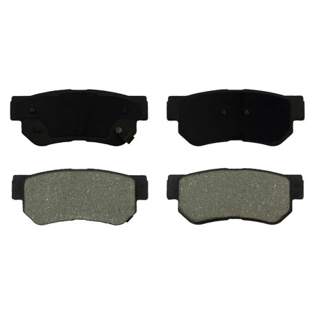Gridiron Brakes Rear Premium Ceramic Brake Disc Pad Set (4)
