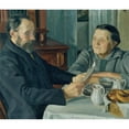 thumbnail image 2 of Wojciech Weiss 14x12 Gold Ornate Wood Frame and Double Matted Museum Art Print Titled - Parents of the Artist (1913), 2 of 4