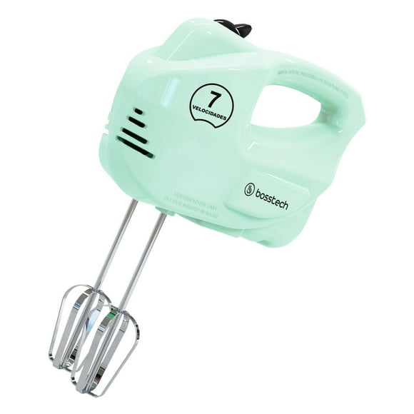 Batidora De Mano Bosstech M1E 200 Watts 7 Vel Con Accesorios