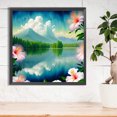 thumbnail image 3 of 5D bricolaje taladro redondo completo diamante pintura paisaje Kit hogar decoración arte artesanía JShteea El nuevo, 3 of 9