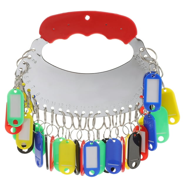 CIMAXIC 1 Set Keys Management Tags Portable Key Tags Warehouse Key Storage Plate Key Organizer,8.66"X7.09"X0.59"