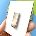 thumbnail image 2 of Imán Acrílico para Nevera Pegatinas Fuertes Tablero Refrigeradores Del Color Blanco, 2 of 9