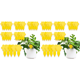 thumbnail image 1 of 30 Trampas Adhesivas para Moscas La Insectos Protección Plantas Jardín Color Amarillo, 1 of 4