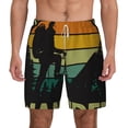 thumbnail image 3 of Uemuo Not All Who Wander Are Lost 1 Pattern Mens Swim Trunks Quick Dry Board Shorts with Mesh Lining, Stretch Beach Shorts Quick Dry No-Chafing Board Shorts-X-Large, 3 of 9