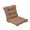 brown, variant on FashionCha Chair Cushion Back Support Chair Mat Seat Pad for Kitchen Indoor Dining Room red