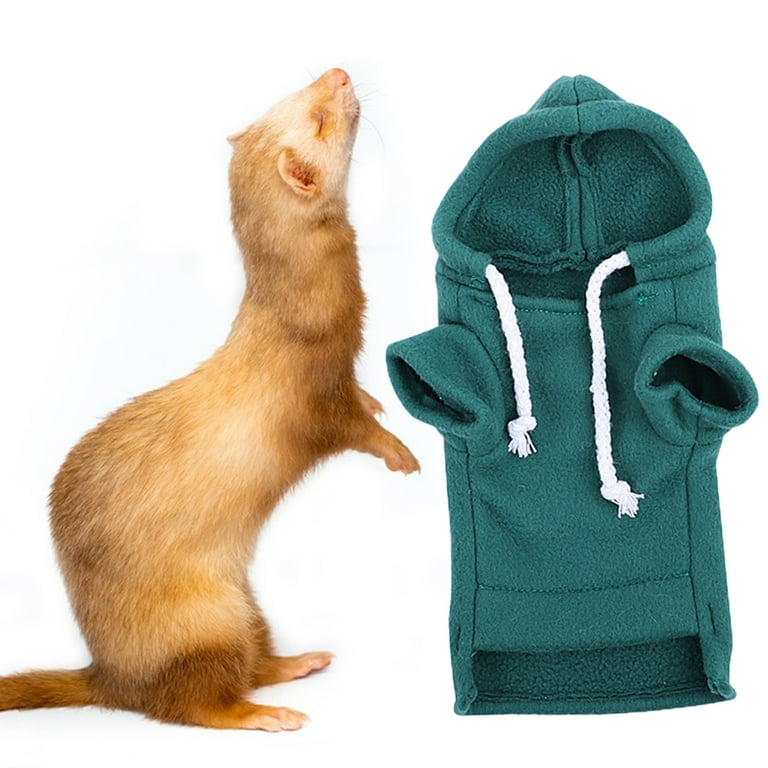 KAOU Cute Ferret Hoodie Solid Color Drawstring Hooded Sweatshirt