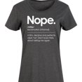 thumbnail image 3 of Instant Message - Nope. - A firm, decisive and perfectly clear "no." - Women's Any Way Dress, 3 of 6