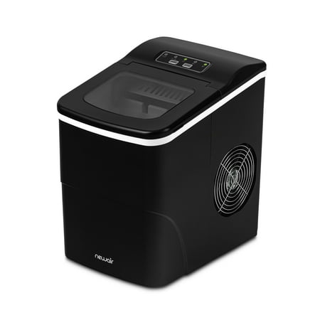 NewAir - 26 lbs. Countertop Ice Maker - Matte Black