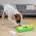 thumbnail image 2 of Nina Ottosson by Outward Hound Dog Brick Puzzle Plastic Green SM, 2 of 6