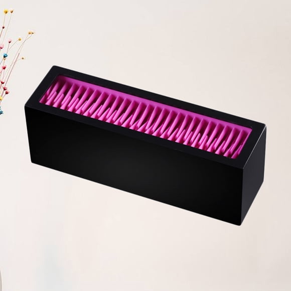 TEHAUX 1Set Small Cosmetics Organizer Rectangular Shape For Makeup Users Travel Make Up Brush Holders