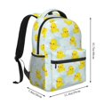 thumbnail image 2 of Lsque Sac à Dos Décontracté Motif Canard en Caoutchouc Mignon pour École, Travail, Voyage – Sangles Réglables, Multiples Compartiments – Design Ergonomique, Compatible avec Ordinateurs Portables et Tablettes-Taille Unique, 2 of 5