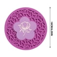 thumbnail image 2 of Kitchen Circular Insulation Pad Household Pot High Temperature Thick Cup Mat Dining Mat 2-in-1 Insulation Pad, 2 of 4