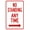 Warning Sign 3, variant on No Standing Any Time Double Arrows Metal Tin Sign - 8"x12", Industrial/Commercial Decor for Roads, Parking Zones