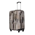thumbnail image 2 of Disketp Wooden Texture Elastic Travel Luggage Cover Travel Suitcase Protective Cover For Trunk Case Apply To 18''-32'' Suitcase Cover (Luggage not included)-Medium, 2 of 9
