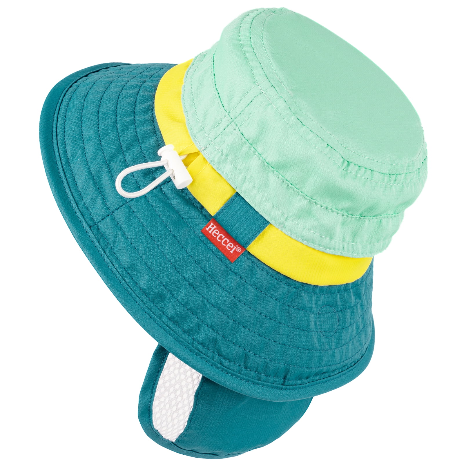 HECCEI Infant Sun Hat UPF 50+ Sun Protection Hat, 6-24 Months, Green