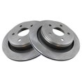 thumbnail image 3 of TRQ Rear Brake Rotors Set Vented Fits Select 2007-2009 Chrysler Aspen 2004-2009 Dodge Durango 2002-2010 Ram 1500 2011-2018 Ram 1500 2019-2022 1500 Classic, 3 of 5