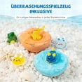 thumbnail image 6 of Bubble Treasure Bath Bomb, 12-Piece Ocean Bath Bomb for Kids with Surprise Inside, Colorful Bubble Bath Fizzy Ball, Skin-Friendly Bathing Kit for Boys & Girls (1Set), 6 of 8