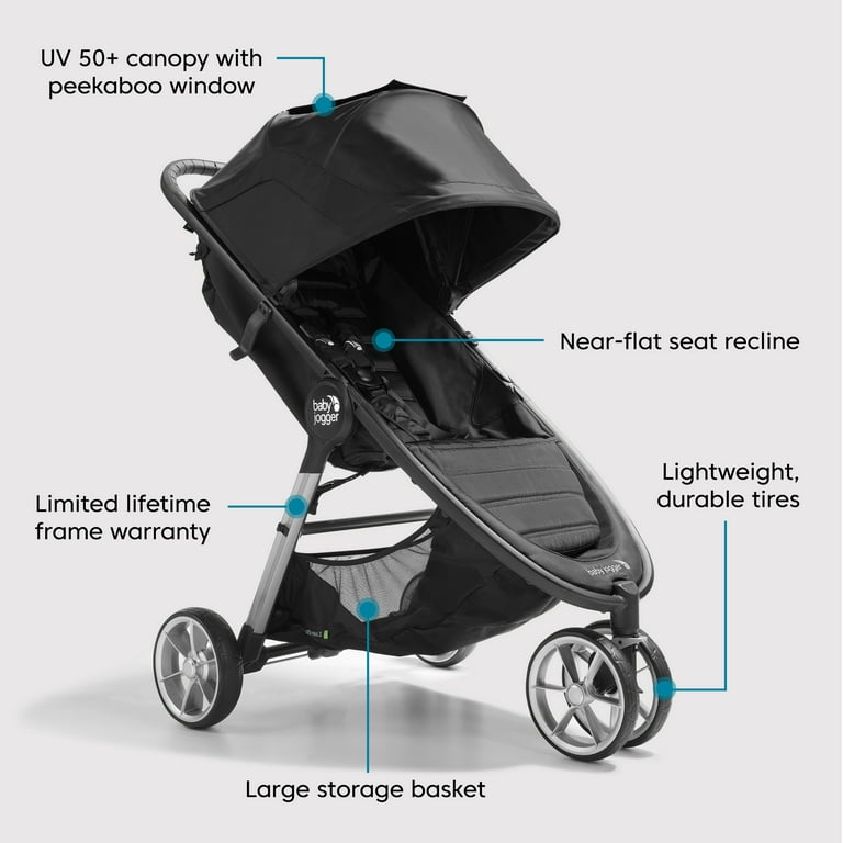 Baby Jogger® City Mini® 2 Stroller, Jet 