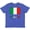 Vintage Royal Blue, variant on Inktastic Italy Flag & Italia Black Border Youth T-Shirt