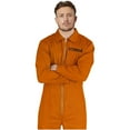 thumbnail image 3 of Orange Prisoner Jumpsuit for Adult Men Halloween Party Costume, Jail Inmate Convict Cosplay, Size L Large, 3 of 5