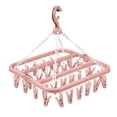 thumbnail image 2 of Secador de ropa Plegable Sunnimix de 32 clavijas color rosa, 2 of 8