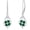 03-Four-leaf clover, variant on Shamrock Earrings 925 Sterling Silver Green Hat Clover Earrings Irish Green Clover Dangle Earring St Patricks Day Gifts Jewerlry for Women