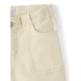 thumbnail image 3 of The Children's Place Girls Baggy Fit Utility Denim Shorts, Sizes 4-16, 3 of 3