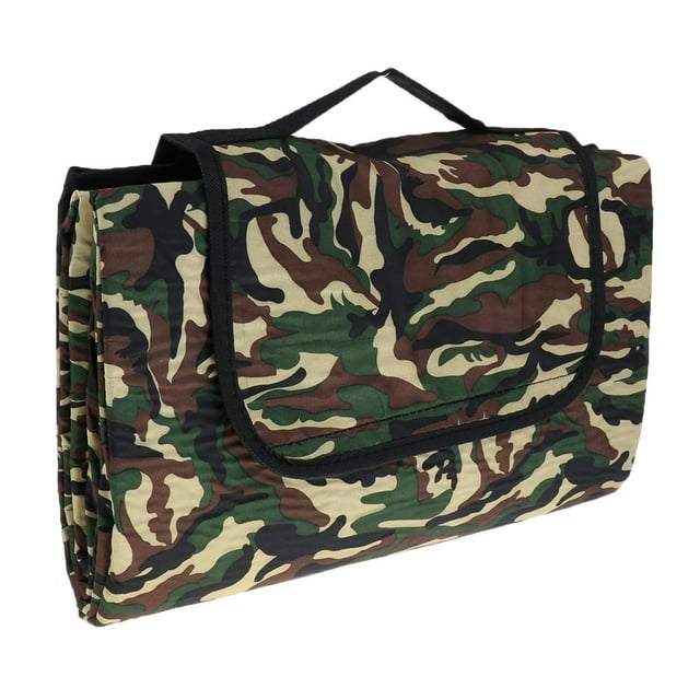 Colchoneta Plegable perfecl para Acampar impermeable camuflaje 180 x 150 cm