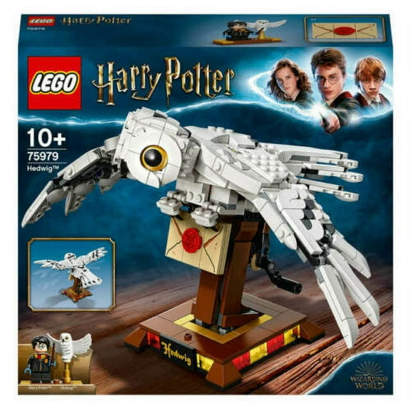 LEGO 75979 Harry Potter Hedwig Moving Wings Owl Building Toy Collectible Display Model