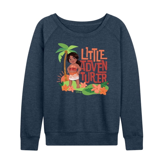 Moana - Little Adventurer Simea - Women's French Terry Long Sleeve Pullover