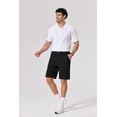 thumbnail image 3 of COOFANDY Men's Casual Shorts Classic-Fit 9" Chino Shorts Cotton Stretch Golf Short with 4 Pockets, 3 of 6