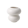 thumbnail image 1 of Florero moderno, maceta decorativa de cerámica, ideal para decorar mesas u oficinas. 18x17cm, 1 of 9