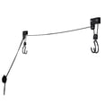 thumbnail image 1 of Ceiling Kayak Lift with Hanging Pulley System Kayak Ceiling Rack Garage Ceiling Mount for  Paddleboard Canoe, 1 of 7