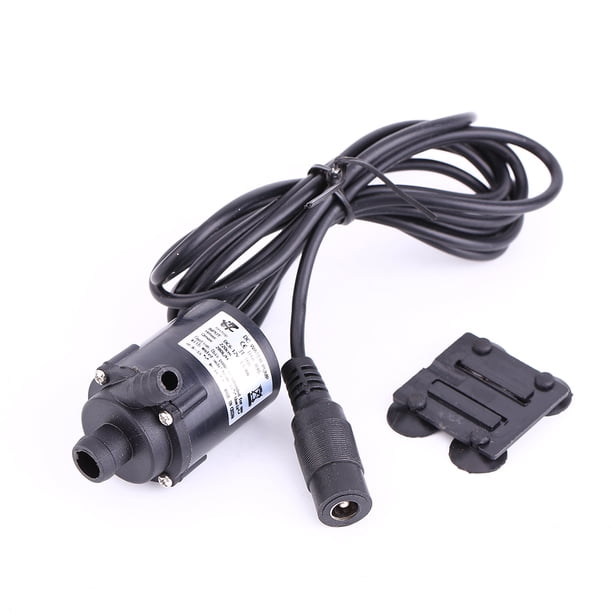 Bomba de baja presión DC 12V Micro Motor sumergible sin escobillas Bomba de agua Refrigeración solar 200L/H