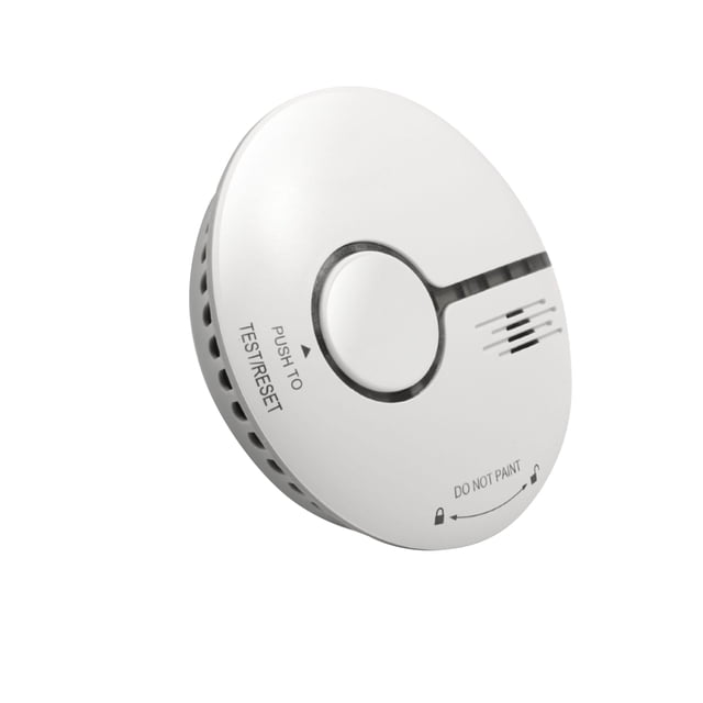 Sensor Irfora Detector de humo Wifi Sensor de alarma contra incendios inteligente Sistema de seguridad inalámbrico Smart Life Tuya APP Control Hogar inteligente para el hogar Cocina / T Irfora Sensor