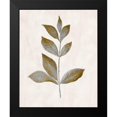 thumbnail image 2 of Tava Studios 12x14 Black Modern Framed Museum Art Print Titled - Bronze Leaf I, 2 of 5