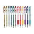 thumbnail image 5 of uniball™ Gel Pens, Signo DX Ultra Micro Point (0.38mm) & Stick Medium Point (0.8mm), Assorted Colors - 12 Count, 5 of 5