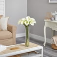 thumbnail image 6 of Nearly Natural Calla Lily Artificial Flower Arrangement with Cylinder, Cream, 6 of 8