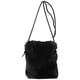thumbnail image 1 of Para para Mujer Bolso Hombro Peludo Bolso Cruzado Borroso Bolso Bandolera Suave (negro), 1 of 9