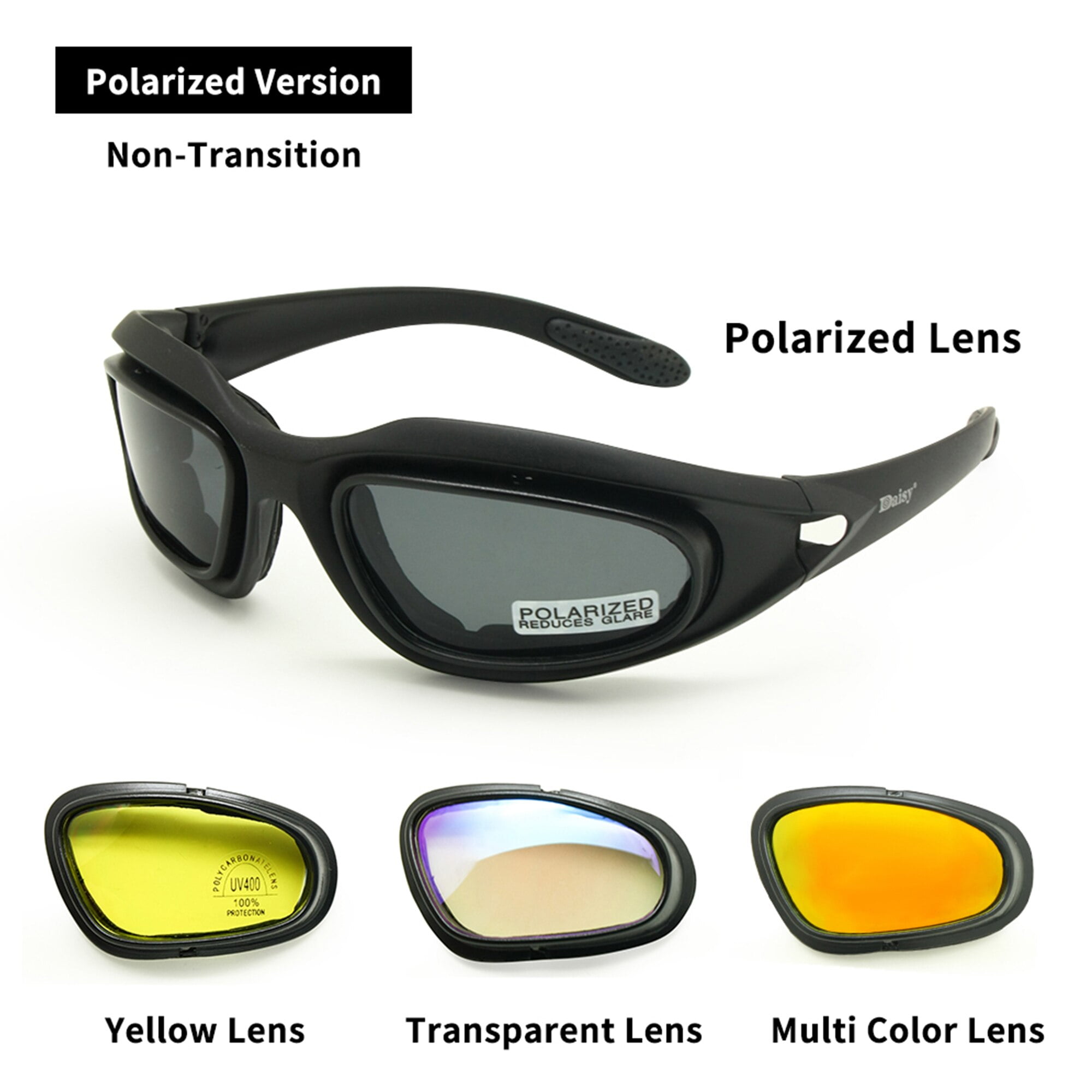 Polarized Goggles Outdoor Sports Motorcycling Glasses Game Military Sunglasses