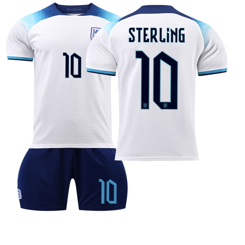 22-23 England Home World Cup Soccer Jersey No. 9 Kane 10 