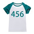 thumbnail image 4 of Squid Game Women's Player Track Top – Official Cosplay Apparel in Iconic Green, Perfect for Halloween or Themed Parties Turquoise L, 4 of 5