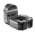 thumbnail image 1 of 360° Rotating Hair Dryer Rack No-Punch Wall-mounted Suction Cup Storage Rack, 1 of 1