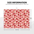 thumbnail image 2 of Vsdgher Cute Strawberry Dish Drying Mat Super Absorbent Drying Mat Large Dish Drying Mats for Kitchen Counter Kitchen Drying Mat 24" x 18", 2 of 7