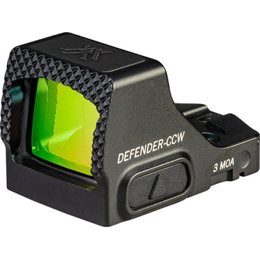 Vortex Optics Defender-CCW Micro Red Dot Sight  (3 MOA - Green Dot)