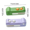 thumbnail image 4 of Mini Bag Sealer, 2026 New 2 in 1 Mini Bag Sealer with Cutter and Magnet, Rechargeable Mini Bags Sealer, Chip Resealers Portable Resealer Machine for Snack Plastic Bags Chip Food Storage Travel(Green), 4 of 7