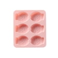 thumbnail image 6 of Clearance! Nomeni Cake Pop Mold Chocolate Cake Cookie Mold 6 Cavity Silicone Baking Molds for Candy Cake Chocolate Covered Sandwich Cookies Handmade Resin Mini Soap Kitchen Gadgets Pink, 6 of 8
